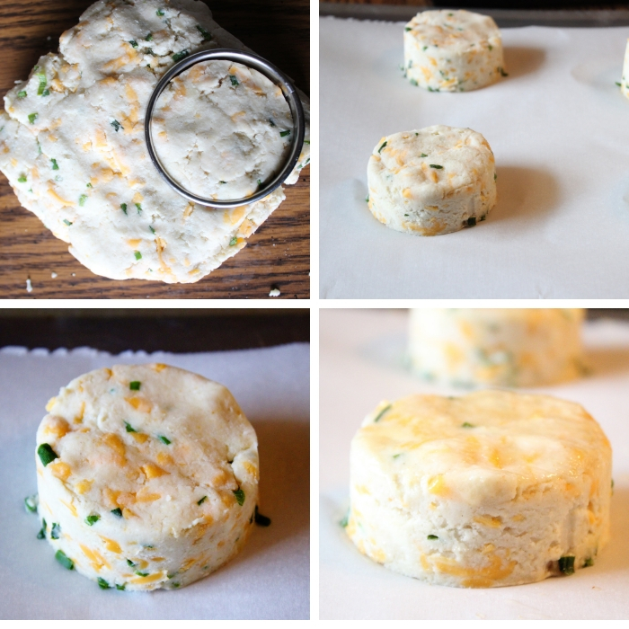 Gluten Free Cheddar Chive Biscuits