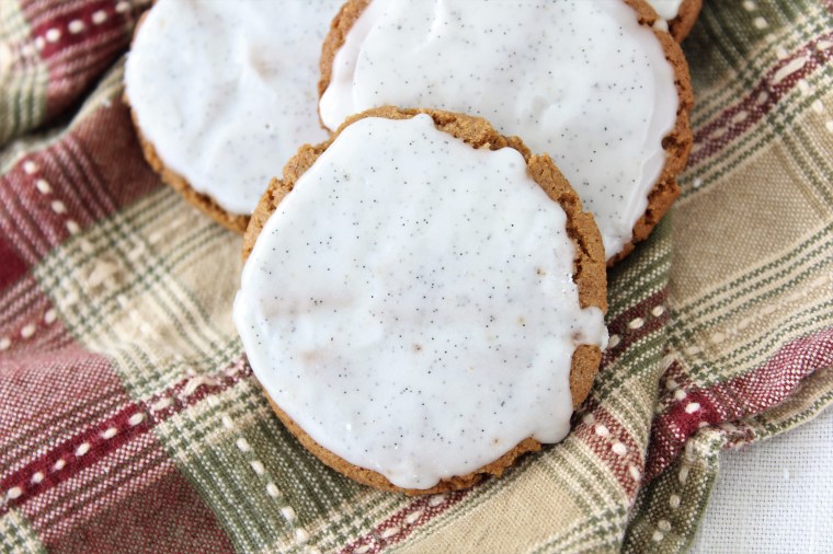Vanilla Bean Spice Cookies (Dairy Free, Egg Free, Gluten Free)