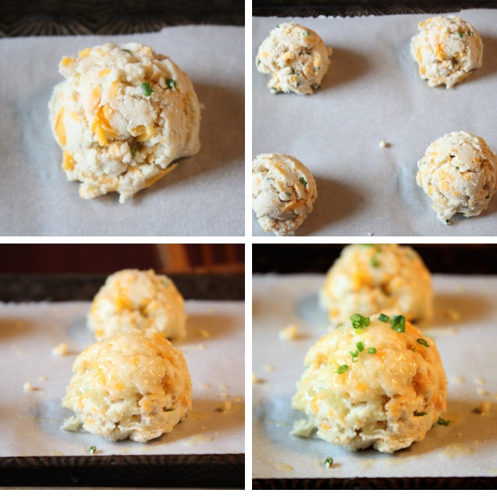 Gluten Free Cheddar Chive Biscuits