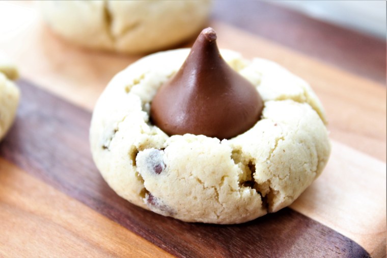 Gluten Free Chocolate Chip Blossom Cookies (Peanut Butter Free) - The Gluten Free Gathering