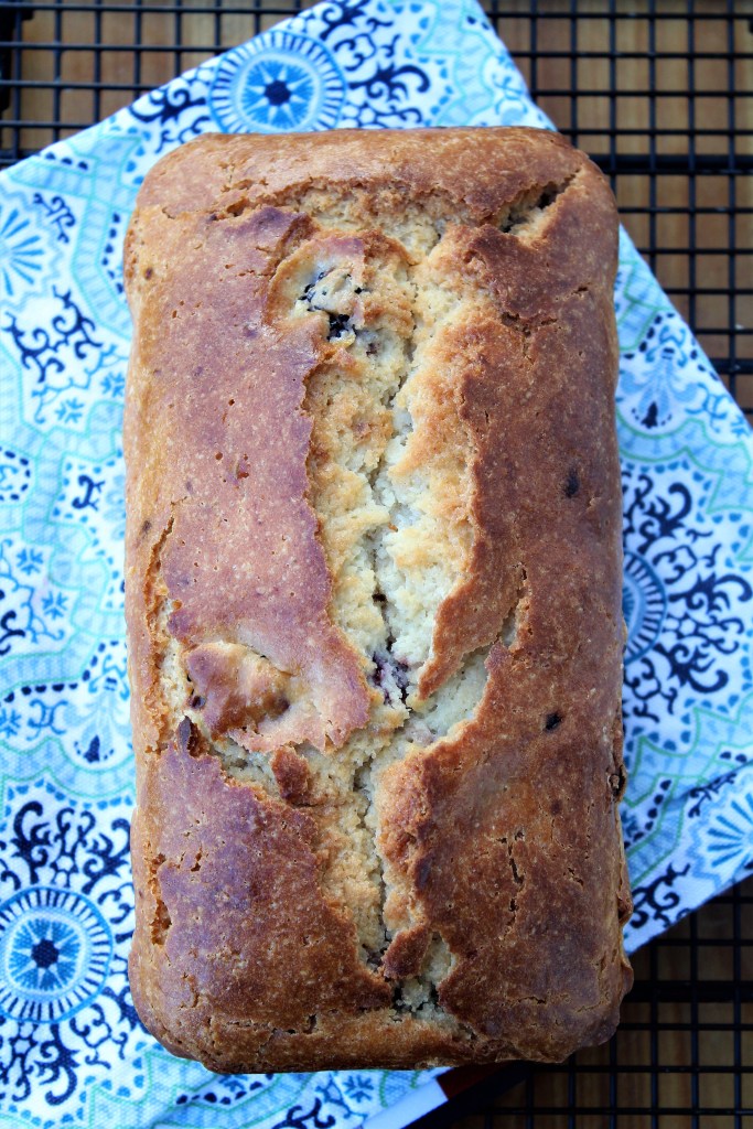 Everything that you love about pound cake now in a delicious gluten free, dairy free recipe. Filled with chunks of fresh blackberries and lemon juice and zest, this is the perfect summer pick me up.