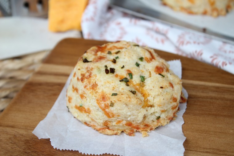 Gluten Free Cheddar Chive Biscuits