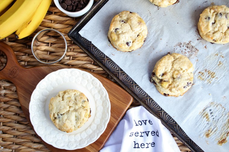gluten free banana bread biscuits