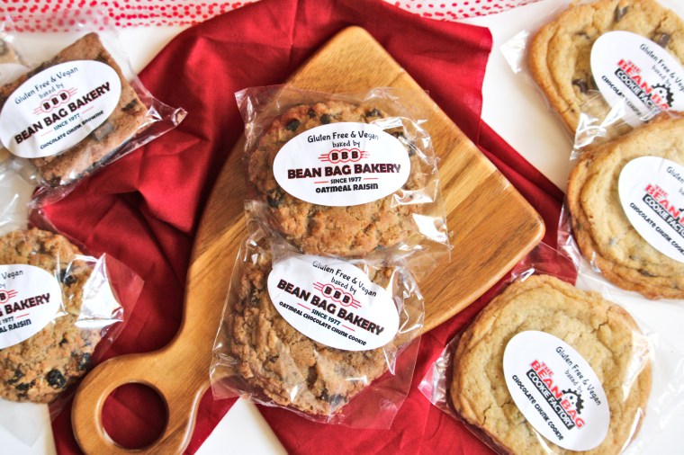 assorted cookies from The Bean Bag Bakery