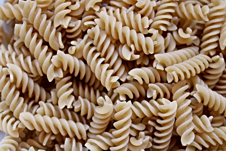 Closeup of Jovial gluten free fusilli