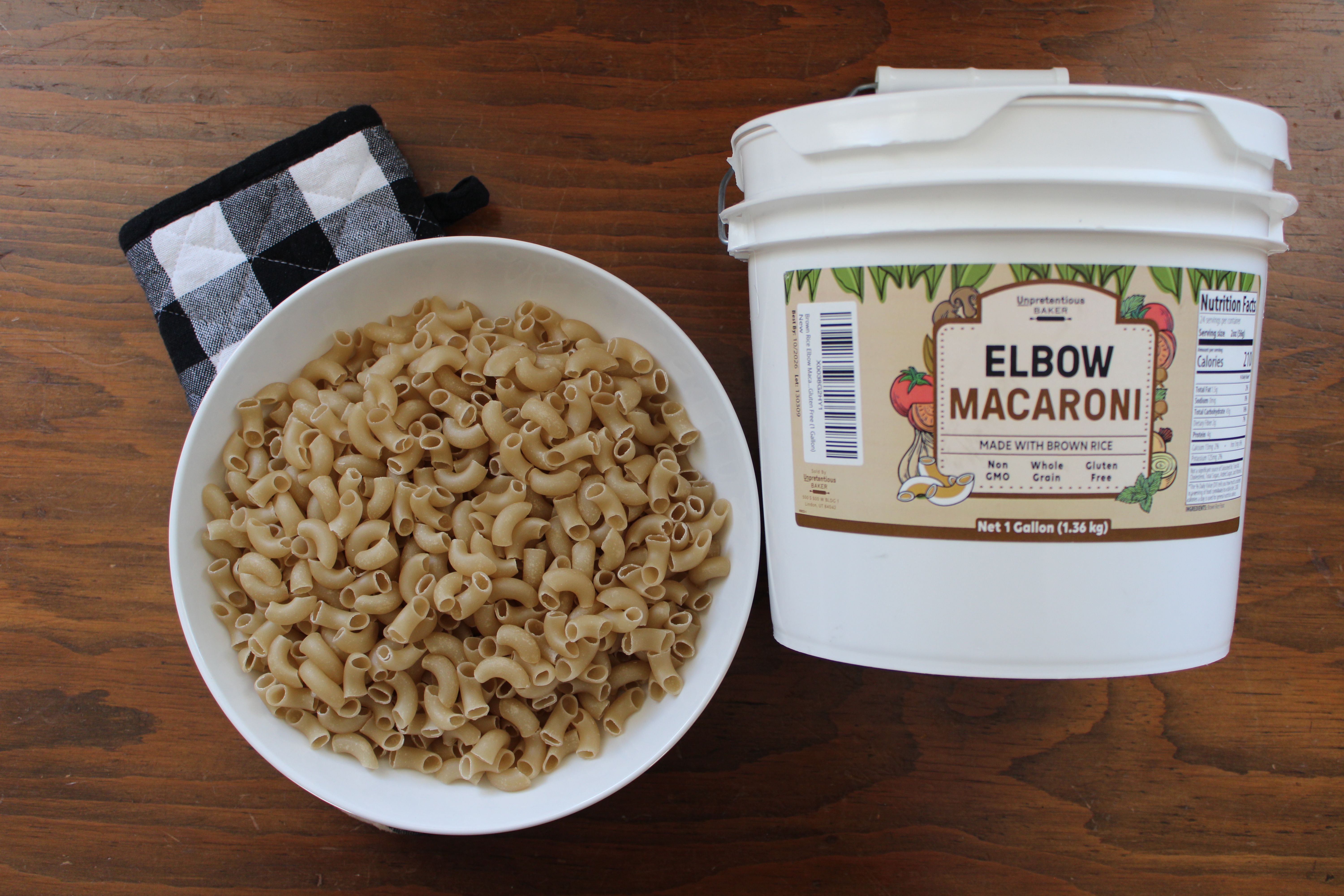 Gluten free elbow macaroni