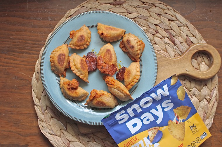 Snow Days gluten free pizza bites